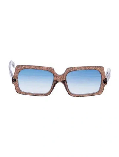 Pre-owned Acne Studios Square Gradient Sunglasses