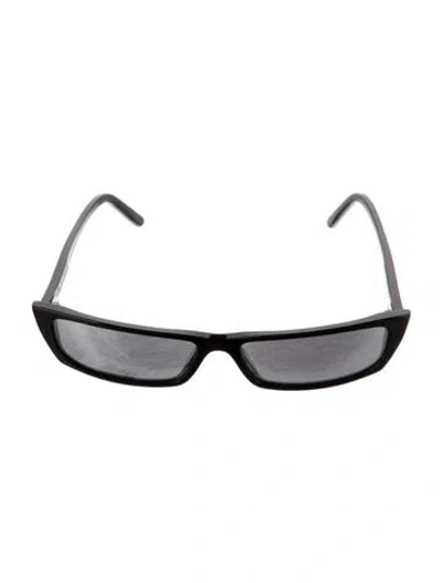 Pre-owned Acne Studios Square Tinted Sunglasses In Black
