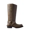 Acne Studios Square-toed Boots In Brown