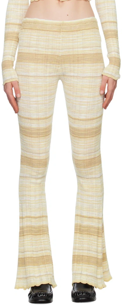 ACNE STUDIOS SSENSE EXCLUSIVE BEIGE LOUNGE PANTS