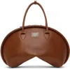 Acne Studios Ssense Exclusive Brown Bowlina Shoulder Bag In 295 Cognac Brown