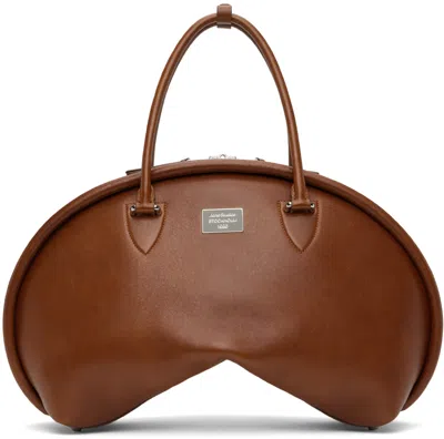 ACNE STUDIOS SSENSE EXCLUSIVE BROWN BOWLINA SHOULDER BAG