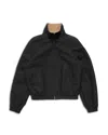 Acne Studios Stand Collar Jacket In Black