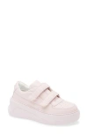 Acne Studios Velcro Strap Platform Sneakers In Pastel Pink Bky