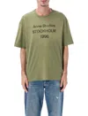 Acne Studios Stockholm 1996 Oversized Cotton T-shirt In Green
