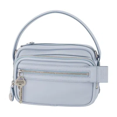 Acne Studios Stockholm Shoulder Bag In Blue