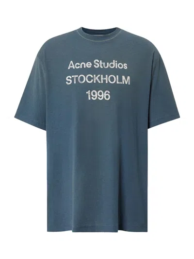 Acne Studios Stockholm T-shirt In Blue