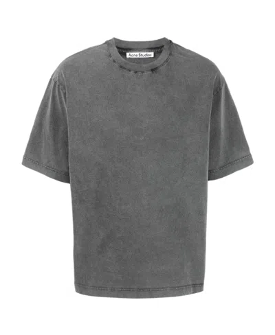 ACNE STUDIOS ACNE STUDIOS LOGO PATCH CREWNECK T-SHIRT