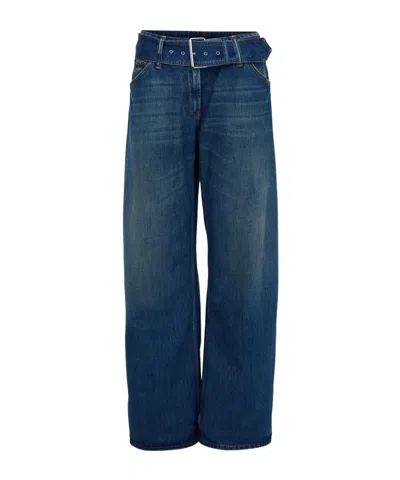 Acne Studios Straight Jeans In Blue