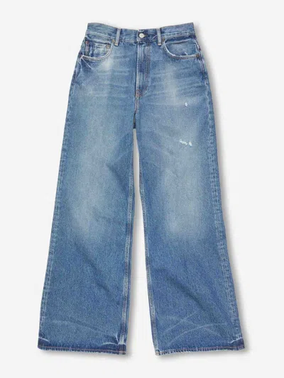Acne Studios Straight Jeans In Blue