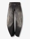 Acne Studios 2006f Distressed Wide-leg Jeans In Black