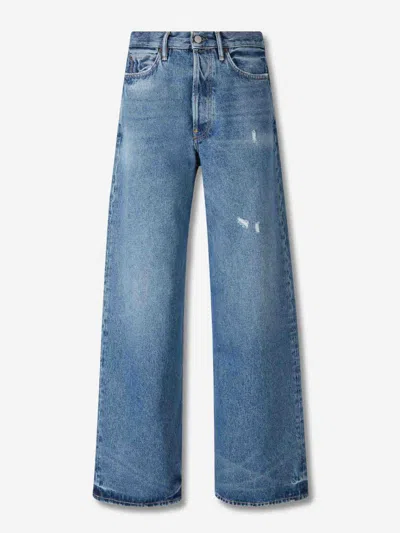 Acne Studios Straight Jeans In Blue