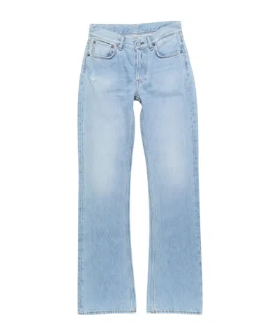 Acne Studios Straight Jeans In Blue