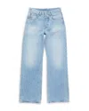 Acne Studios Jean Ample 2021f En Coton In Blue
