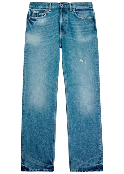 Acne Studios Straight-leg Jeans In Blue