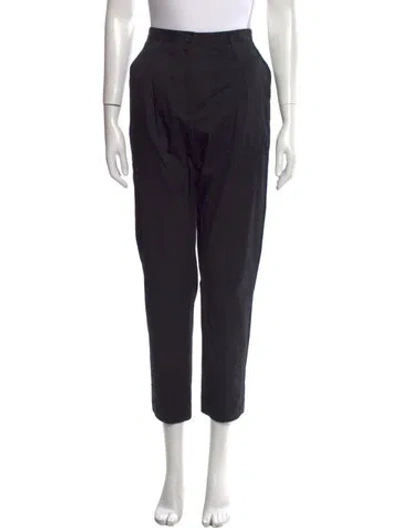 Pre-owned Acne Studios Straight Leg Pants In Black