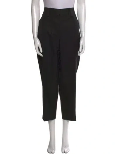 Pre-owned Acne Studios Straight Leg Pants In Black