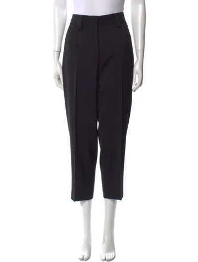 Pre-owned Acne Studios Straight Leg Pants In Black