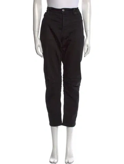 Pre-owned Acne Studios Straight Leg Pants In Black