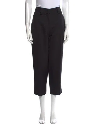Pre-owned Acne Studios Straight Leg Pants In Black