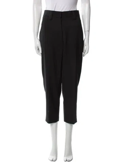 Pre-owned Acne Studios Straight Leg Pants In Black