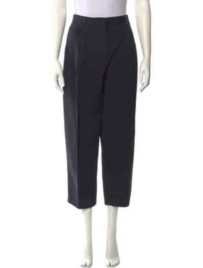 Pre-owned Acne Studios Straight Leg Pants In Black