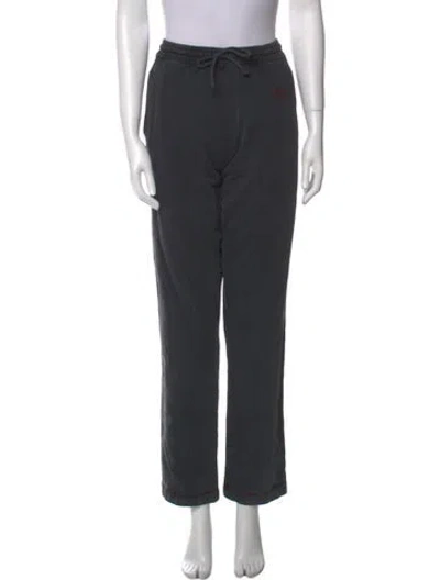 Pre-owned Acne Studios Straight Leg Pants In Black