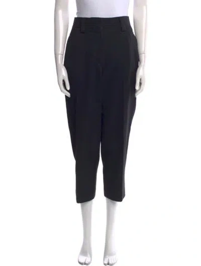 Pre-owned Acne Studios Straight Leg Pants In Black