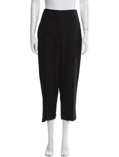Pre-owned Acne Studios Straight Leg Pants In Black