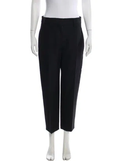 Pre-owned Acne Studios Straight Leg Pants In Black
