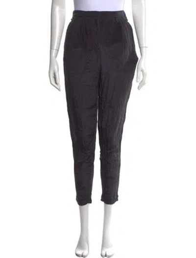 Pre-owned Acne Studios Straight Leg Pants In Black