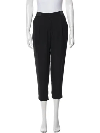 Pre-owned Acne Studios Straight Leg Pants In Black