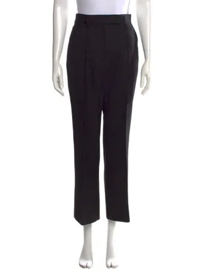 Pre-owned Acne Studios Straight Leg Pants In Black