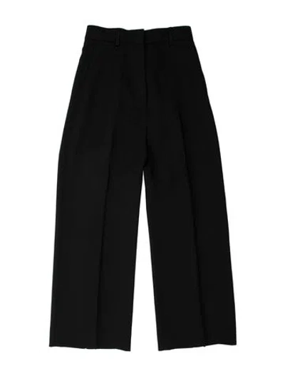 Pre-owned Acne Studios Straight Leg Pants In Black