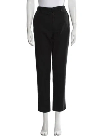 Pre-owned Acne Studios Straight Leg Pants In Black