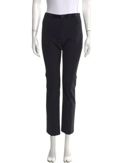 Pre-owned Acne Studios Straight Leg Pants In Black