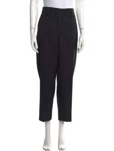 Pre-owned Acne Studios Straight Leg Pants In Black