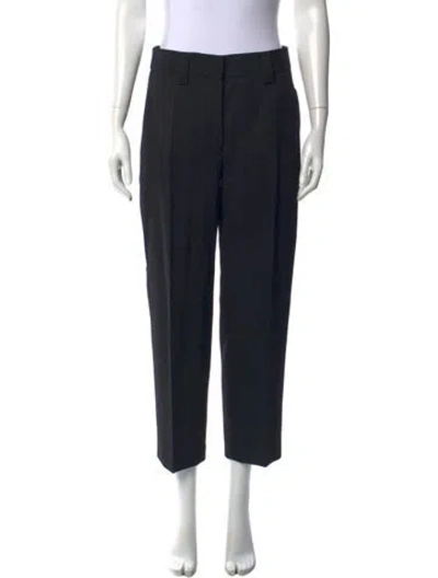 Pre-owned Acne Studios Straight Leg Pants In Black