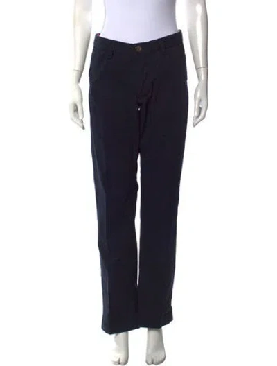 Pre-owned Acne Studios Straight Leg Pants In Black