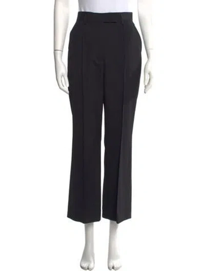Pre-owned Acne Studios Straight Leg Pants In Black