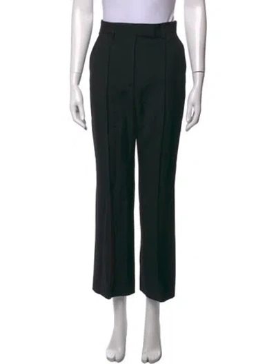 Pre-owned Acne Studios Straight Leg Pants In Black