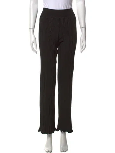 Pre-owned Acne Studios Straight Leg Pants In Black