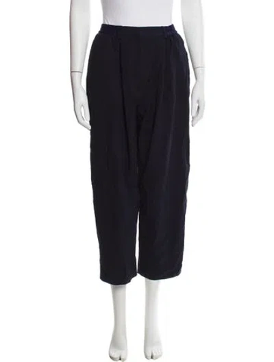 Pre-owned Acne Studios Straight Leg Pants In Blue