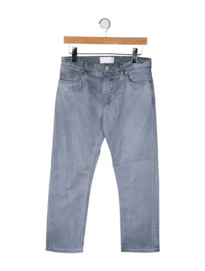 Pre-owned Acne Studios Straight Leg Pants In Blue