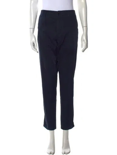Pre-owned Acne Studios Straight Leg Pants In Blue