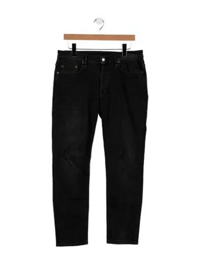Pre-owned Acne Studios Straight Leg Pants In Blue