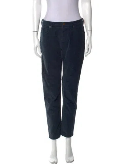 Pre-owned Acne Studios Straight Leg Pants In Blue