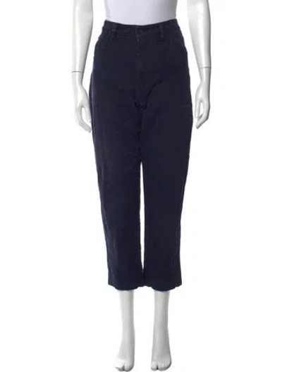 Pre-owned Acne Studios Straight Leg Pants In Blue