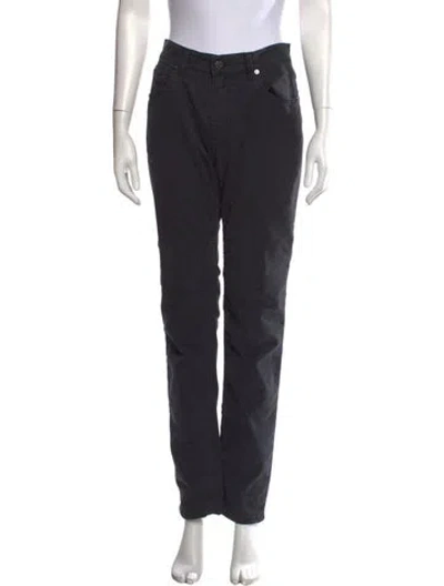 Pre-owned Acne Studios Straight Leg Pants In Blue