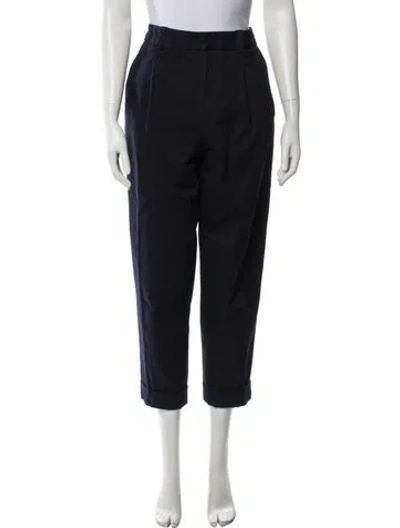Pre-owned Acne Studios Straight Leg Pants In Blue